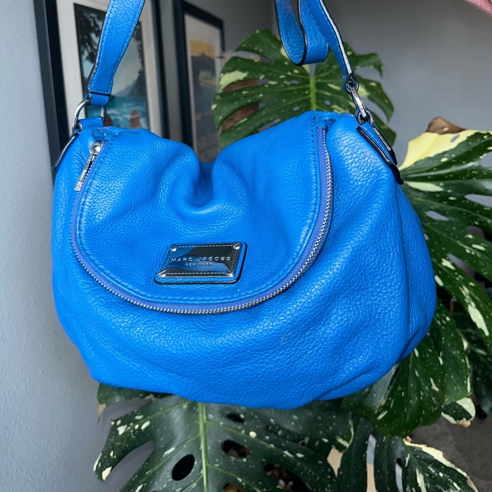 Marc Jacobs Natasha crossbody bag in bright blue
